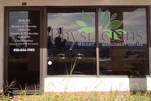Physicians Weight Management Window Sign by South Side Signs