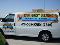 Rain Forest Sign Full Van by South Side Signs