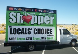 Smart Shopper sign by South Side Signs
